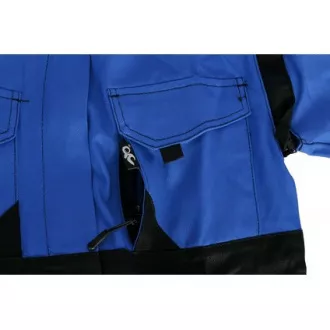 Bluse CXS LUXY HUGO, Winter, Herren, blau-schwarz, Gr. 64-66