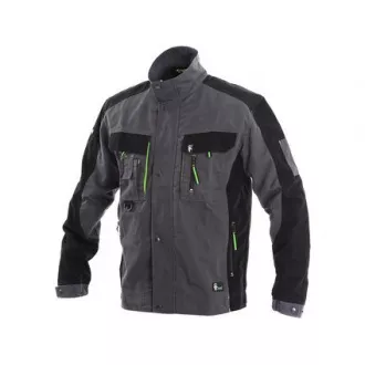 Bluse CXS SIRIUS LUCIUS, Winter, Herren, grau-grün, Gr. 48-50