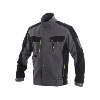 Bluse CXS SIRIUS LUCIUS, Winter, Herren, grau-grün, Gr. 52-54