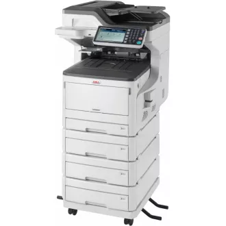 Oki MC853dnv A3 23 S./Min. ProQ2400DPI, PCL/PS, USB, LAN (Drucken/Scannen/Kopieren/Faxen), 250GB HDD