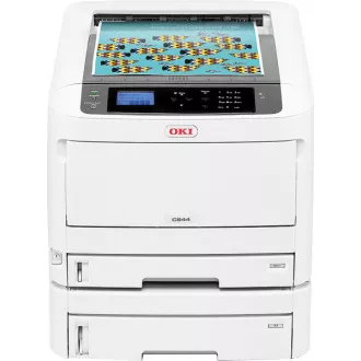 Oki C844dnw, LED, A3, 36/36 S./Min., 1200x1200dpi, Duplex, USB 2.0, Ethernet Oki C844dnw, LED, A3, 36/36 S./Min., 1200x1200dpi, Duplex, USB 2.0, Ethernet