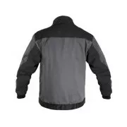 Bluse CXS PHOENIX PERSEUS, grau-schwarz, Gr. 52