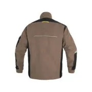 Bluse CXS STRETCH, Herren, beige-schwarz, Gr. 64