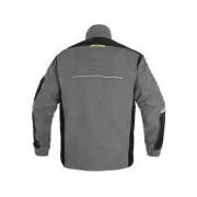 Bluse CXS STRETCH, Herren, grau-schwarz, Größe 60