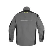 Bluse CXS STRETCH, Herren, grau-schwarz, Gr. 64
