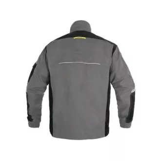 Bluse CXS STRETCH, Herren, grau-schwarz, Gr. 64