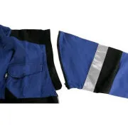 Bluse CXS LUXY BRIGHT, Herren, blau-schwarz, Größe 60