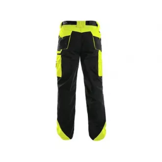 Taillenhose CXS SIRIUS BRIGHTON, schwarz-gelb, Gr. 50