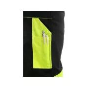 Taillenhose CXS SIRIUS BRIGHTON, schwarz-gelb, Gr. 64