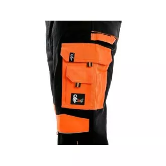 Taillenhose CXS SIRIUS BRIGHTON, schwarz-orange, Gr. 56 Taillenhose CXS SIRIUS BRIGHTON, schwarz-orange, Gr. 56