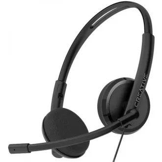 Creative HS-220 USB-Kopfhörer mit Mikrofon und Geräuschunterdrückung
