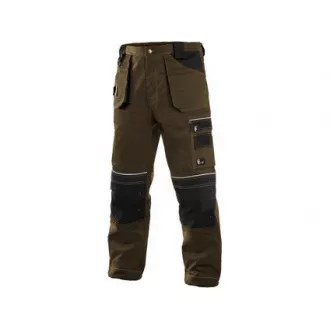 Taillenhose CXS ORION TEODOR, Herren, braun-schwarz, Gr. 50