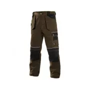 Taillenhose CXS ORION TEODOR, Herren, braun-schwarz, Gr. 64