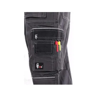 Taillenhose CXS ORION TEODOR, Herren, grau-schwarz, Gr. 46 Taillenhose CXS ORION TEODOR, Herren, grau-schwarz, Gr. 46