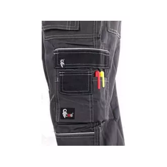 Taillenhose CXS ORION TEODOR, Herren, grau-schwarz, Gr. 60