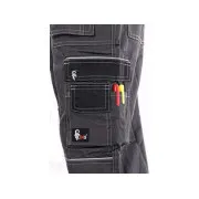 Taillenhose CXS ORION TEODOR, Herren, grau-schwarz, Gr. 66