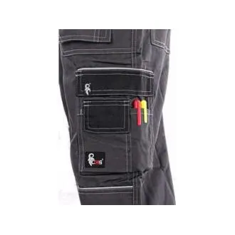 Taillenhose CXS ORION TEODOR, Herren, grau-schwarz, Gr. 66 Taillenhose CXS ORION TEODOR, Herren, grau-schwarz, Gr. 66