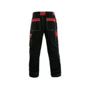 Taillenhose CXS ORION TEODOR, Herren, schwarz-rot, Gr. 44
