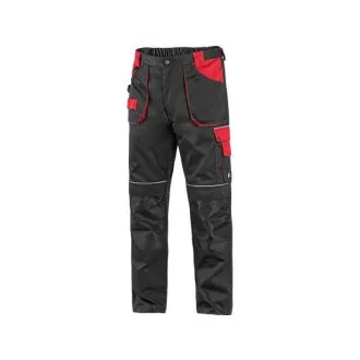 Taillenhose CXS ORION TEODOR, Herren, schwarz-rot, Gr. 54 Taillenhose CXS ORION TEODOR, Herren, schwarz-rot, Gr. 54