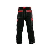 Taillenhose CXS ORION TEODOR, Herren, schwarz-rot, Gr. 56