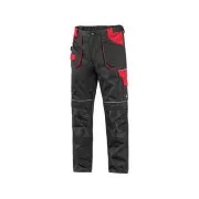 Taillenhose CXS ORION TEODOR, Herren, schwarz-rot, Gr. 60