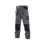 Taillenhose CXS ORION TEODOR, Winter, Herren, grau-schwarz, Gr. 52-54