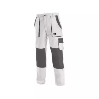 Taillenhose CXS LUXY JOSEF, Herren, weiß-grau, Gr. 66 Taillenhose CXS LUXY JOSEF, Herren, weiß-grau, Gr. 66