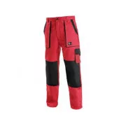 Taillenhose CXS LUXY JOSEF, Herren, rot-schwarz, Gr. 58
