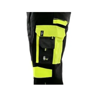 Taillenhose CXS SIRIUS BRIGHTON, Winter, Herren, schwarz-gelb, Gr. 44-46 Taillenhose CXS SIRIUS BRIGHTON, Winter, Herren, schwarz-gelb, Gr. 44-46