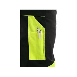 Taillenhose CXS SIRIUS BRIGHTON, Winter, Herren, schwarz-gelb, Gr. 52-54 Taillenhose CXS SIRIUS BRIGHTON, Winter, Herren, schwarz-gelb, Gr. 52-54