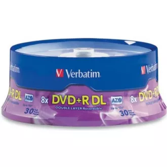 VERBATIM DVD + R (25er-Pack) / Spindle Double Layer 8X 8.5GB Inkjet bedruckbar VERBATIM DVD + R (25er-Pack) / Spindle Double Layer 8X 8.5GB Inkjet bedruckbar