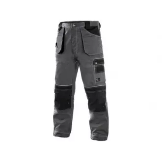 Taillenhose CXS ORION TEODOR, verlängert, Herren, grau-schwarz, Gr. 60-62 Taillenhose CXS ORION TEODOR, verlängert, Herren, grau-schwarz, Gr. 60-62
