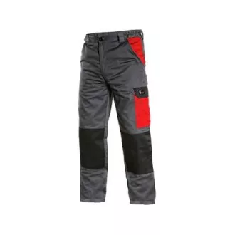 Hose CXS PHOENIX CEFEUS, grau-rot, Gr. 46
