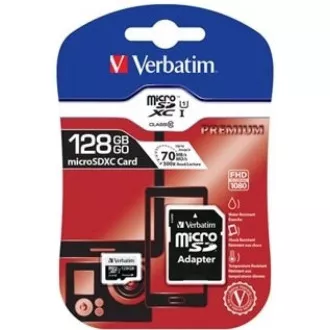VERBATIM Premium U1 Micro SecureDigital SDXC 128 GB VERBATIM Premium U1 Micro SecureDigital SDXC 128 GB