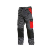Hose CXS PHOENIX CEFEUS, grau-rot, Gr. 54