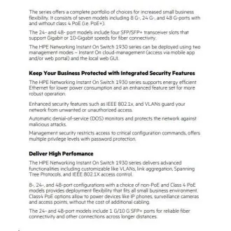 HPE Networking Instant On Switch 8p Gigabit 2p SFP (lüfterlos) 1930 HPE Networking Instant On Switch 8p Gigabit 2p SFP (lüfterlos) 1930