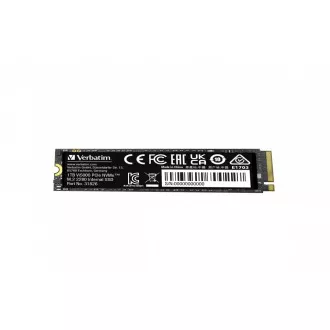 VERBATIM SSD Vi5000 Internes PCIe NVMe M.2 SSD 1TB, W 4500/ R 5000 MB/s VERBATIM SSD Vi5000 Internes PCIe NVMe M.2 SSD 1TB, W 4500/ R 5000 MB/s