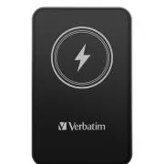 VERBATIM Powerbank Charge 'n' Go, Magnetisch, 5000 mAh, USB-C, Schwarz