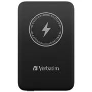 VERBATIM Powerbank Charge 'n' Go, Magnetisch, 10000 mAh, USB-C, Schwarz