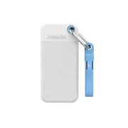 VERBATIM Externe SSD 1TB Pocket SSD, USB-C, Weiß