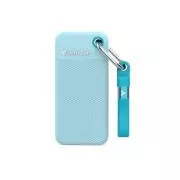 VERBATIM Externe SSD 1TB Pocket SSD, USB-C, Blau