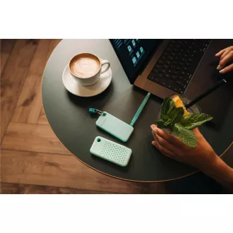 VERBATIM Externe SSD 2TB Pocket SSD, USB-C, Blau