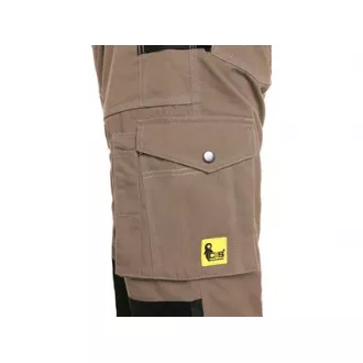 CXS STRETCH Hose, Herren, beige-schwarz, Gr. 62 CXS STRETCH Hose, Herren, beige-schwarz, Gr. 62
