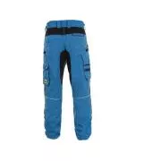 CXS STRETCH Hose, Herren, mittelblau-schwarz, Gr. 46