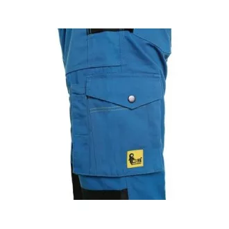 CXS STRETCH Hose, Herren, mittelblau-schwarz, Größe 60