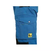 CXS STRETCH Hose, Herren, mittelblau-schwarz, Gr. 62