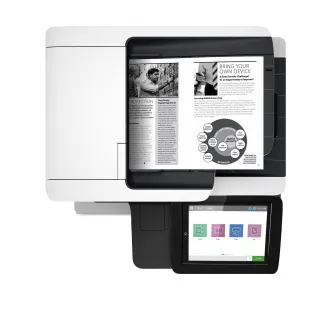 HP LaserJet Enterprise MFP M528dn (43 Seiten/Min., A4, USB/Ethernet, PRINT/SCAN/COPY, DADF, Duplex)