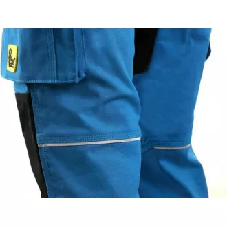 CXS STRETCH Hose, Damen, mittelblau - schwarz, Gr. 42