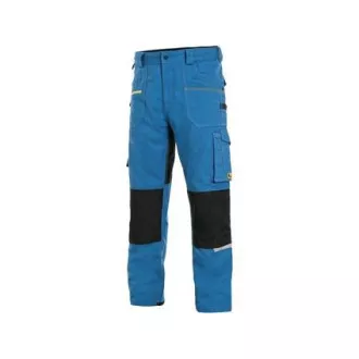 Hose CXS STRETCH, 170-176cm, Herren, mittelblau-schwarz, Gr. 48 Hose CXS STRETCH, 170-176cm, Herren, mittelblau-schwarz, Gr. 48