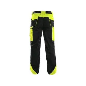 Taillenhose CXS SIRIUS BRIGHTON, 170-176cm, schwarz-gelb, Gr. 46 Taillenhose CXS SIRIUS BRIGHTON, 170-176cm, schwarz-gelb, Gr. 46